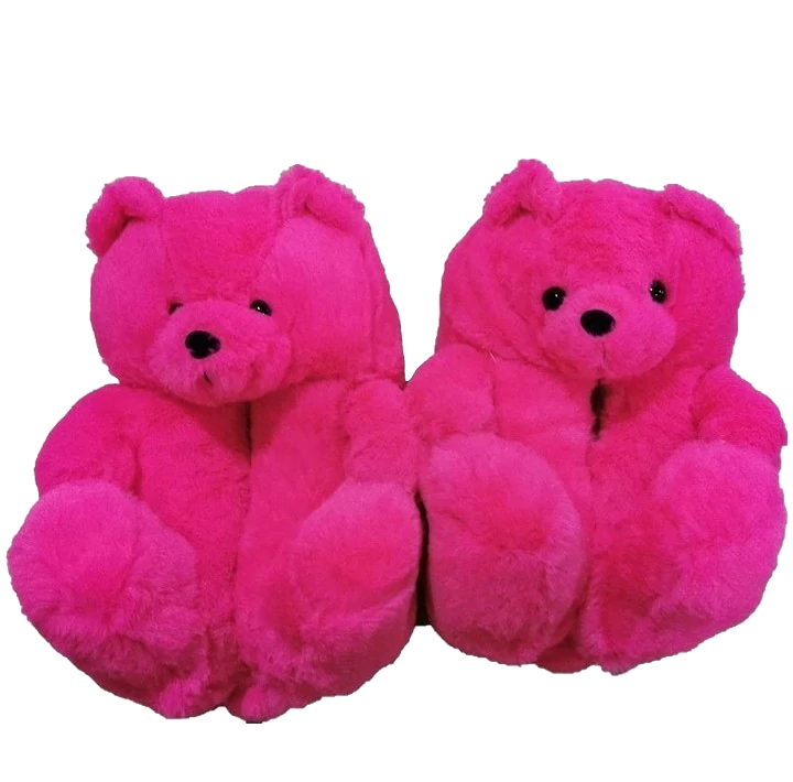 Rose - Teddy Bear Slippers
