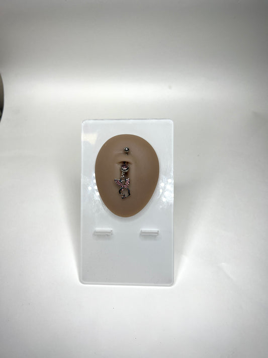 Hollow Rabbit Belly Ring