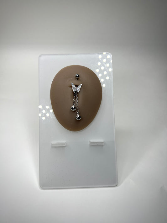 Butterfly Dangling Belly Ring
