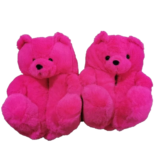 Rose - Teddy Bear Slippers