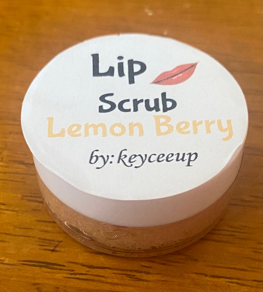 Lemon Berry Lip Scrub Mini
