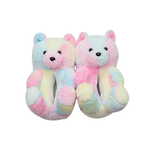 Pastel - Teddy Bear Slippers
