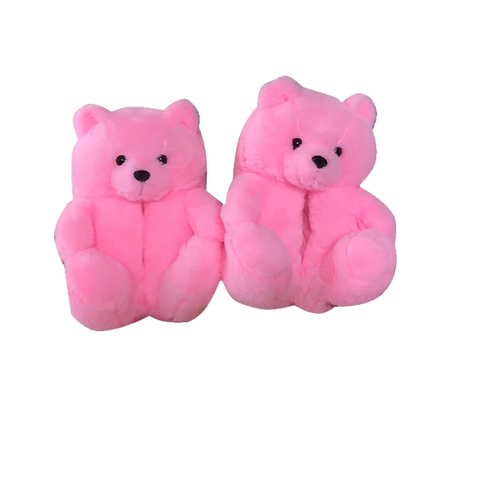 Light Pink - Teddy Bear Slippers