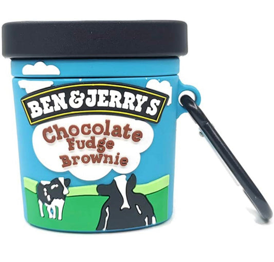 Ben & Jerry Chocolate Fudge Brownie AirPod Case